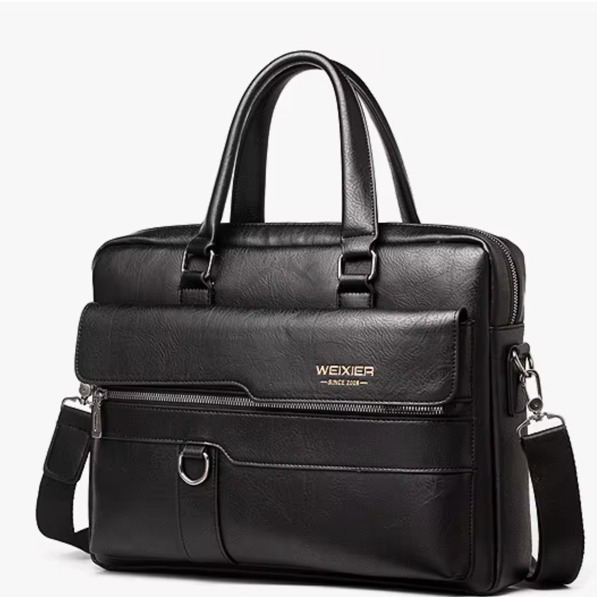 Lorenzo – Sacoche Ordinateur Homme en Simili Cuir Premium