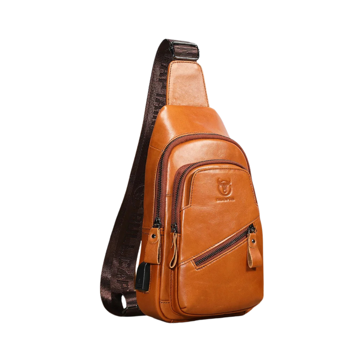 Marcello – Sacoche Bandoulière Homme Grande Capacité en Cuir