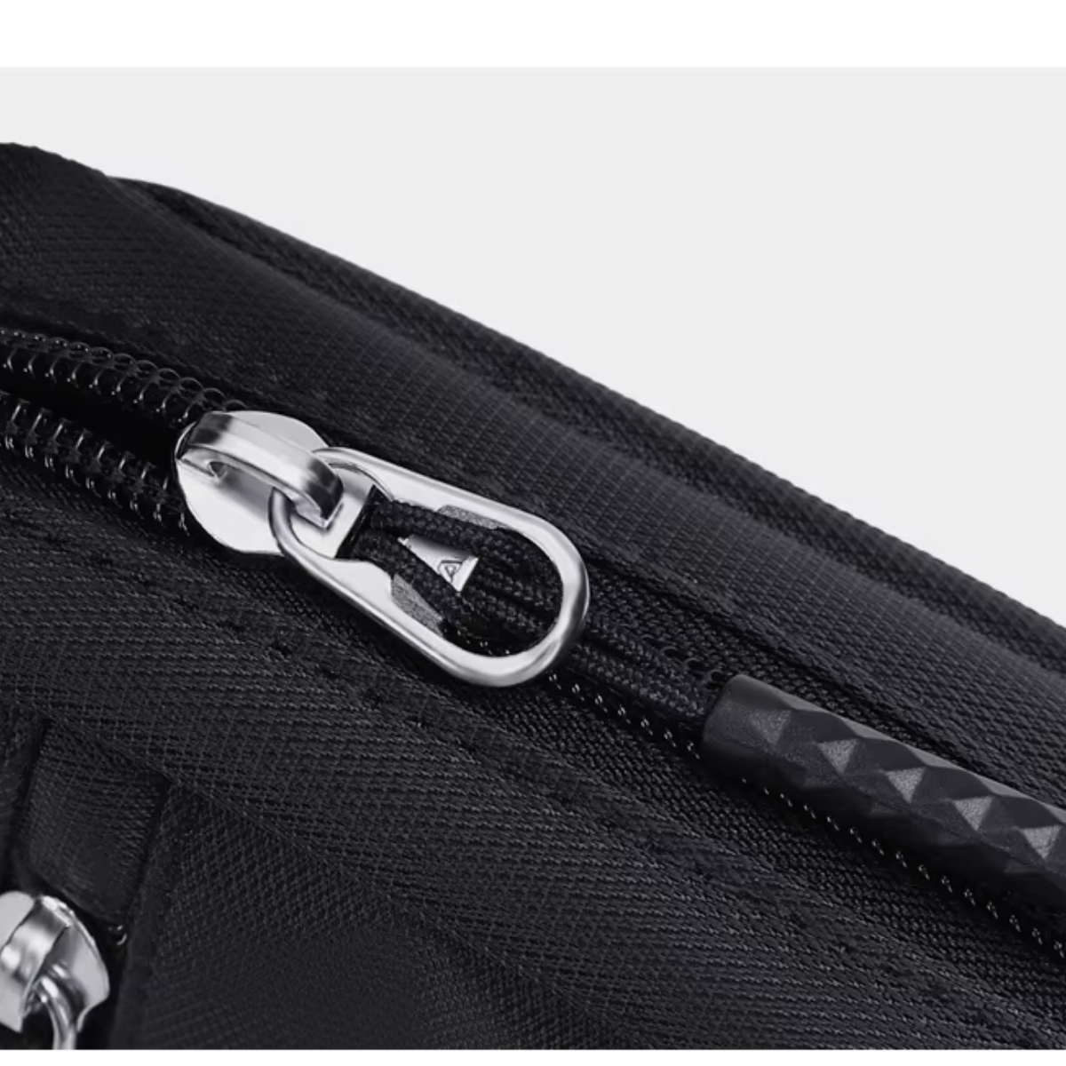 Benedetto – Petite Sacoche Homme Noire en Oxford Légère et Moderne