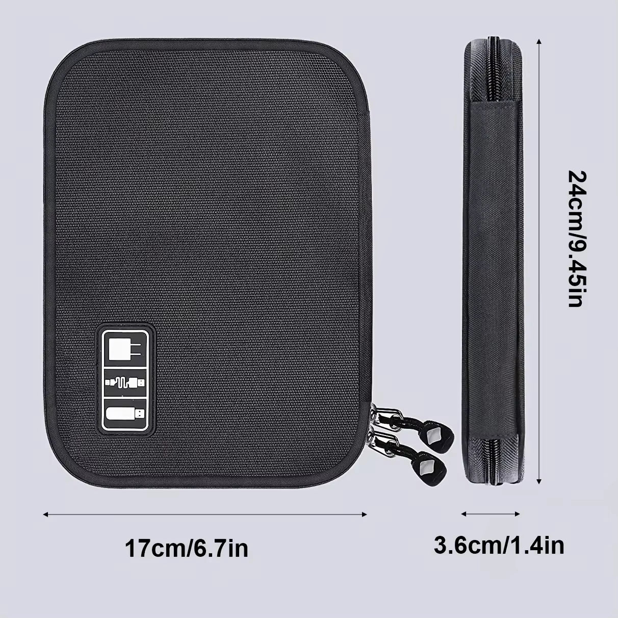 Organiseur de Câbles & Accessoires – Grande Capacité, Étanche et Ultra-Pratique