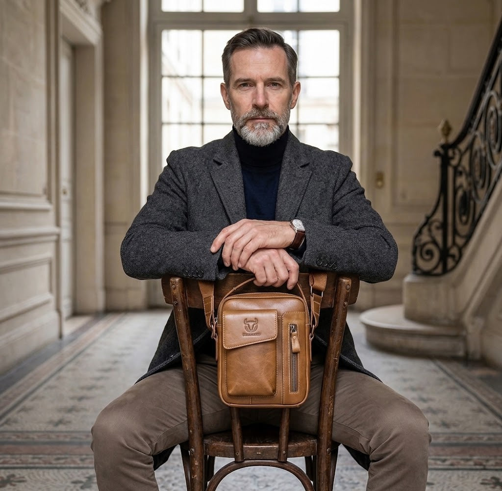 Arturo – Sacoche Homme Cuir Format Messenger Business