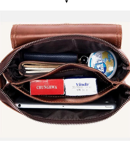 Renzo – Sacoche Homme Cuir Élégante et Spacieuse