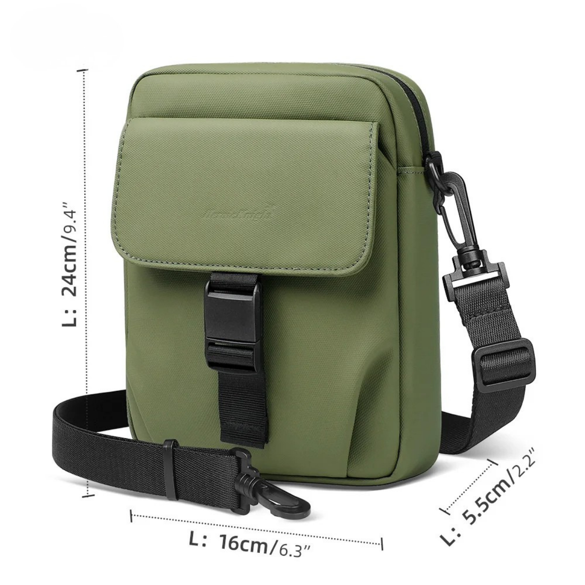 Silvano – Sacoche Bandoulière Homme Discrète pour Quotidien et Voyage