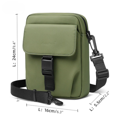 Silvano – Sacoche Bandoulière Homme Discrète pour Quotidien et Voyage