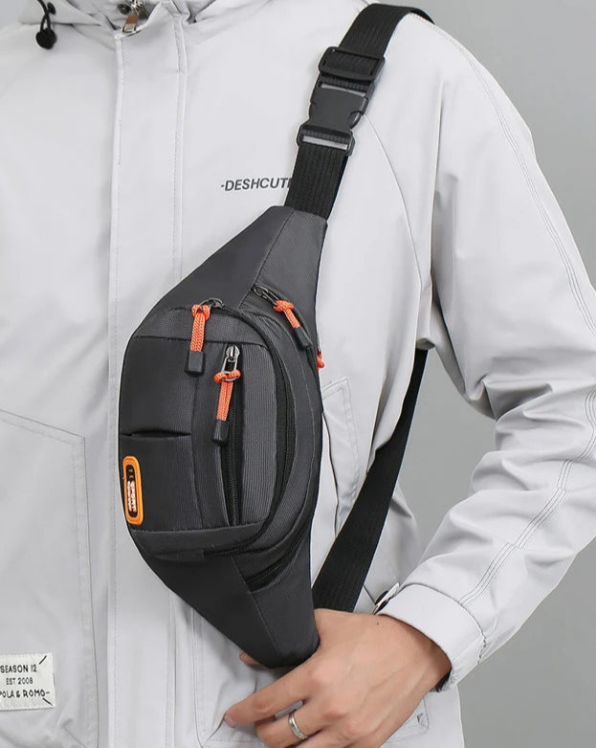 Orlando – Sacoche Banane Homme Résistante et Spacieuse