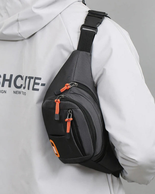 Orlando – Sacoche Banane Homme Résistante et Spacieuse