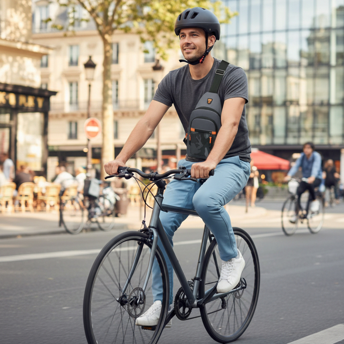 Alberto – Petite Sacoche Homme pour Mobilité et Loisirs