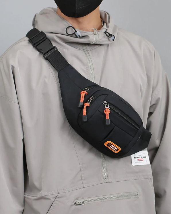 Orlando – Sacoche Banane Homme Résistante et Spacieuse