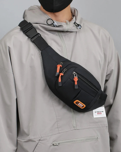 Orlando – Sacoche Banane Homme Résistante et Spacieuse