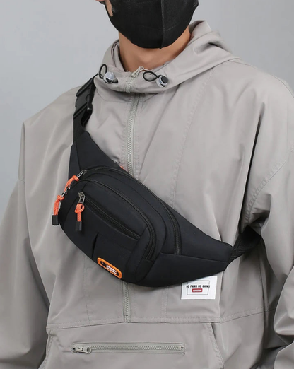 Orlando – Sacoche Banane Homme Résistante et Spacieuse