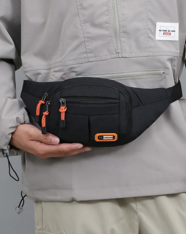 Orlando – Sacoche Banane Homme Résistante et Spacieuse