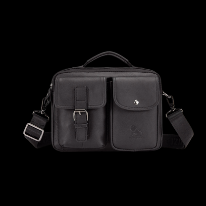 Ettore – Sacoche Homme Luxe en Cuir Véritable & Élégance Professionnelle