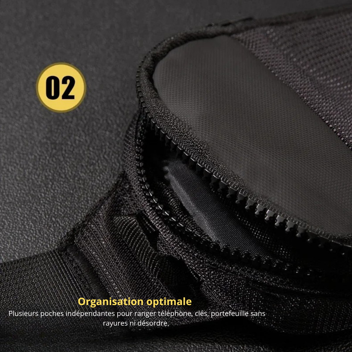 Daniele – Sacoche Bandoulière Homme Waterproof pour Liberté de Mouvement