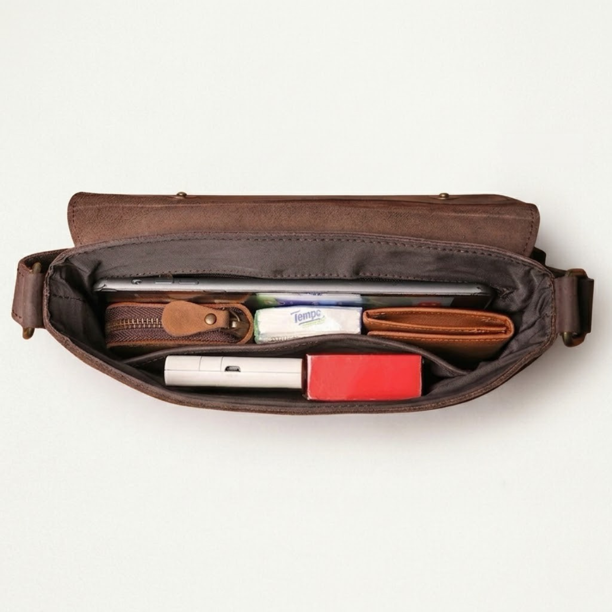 Samuele – Sacoche Bandoulière Homme Cuir Souple et Élégante