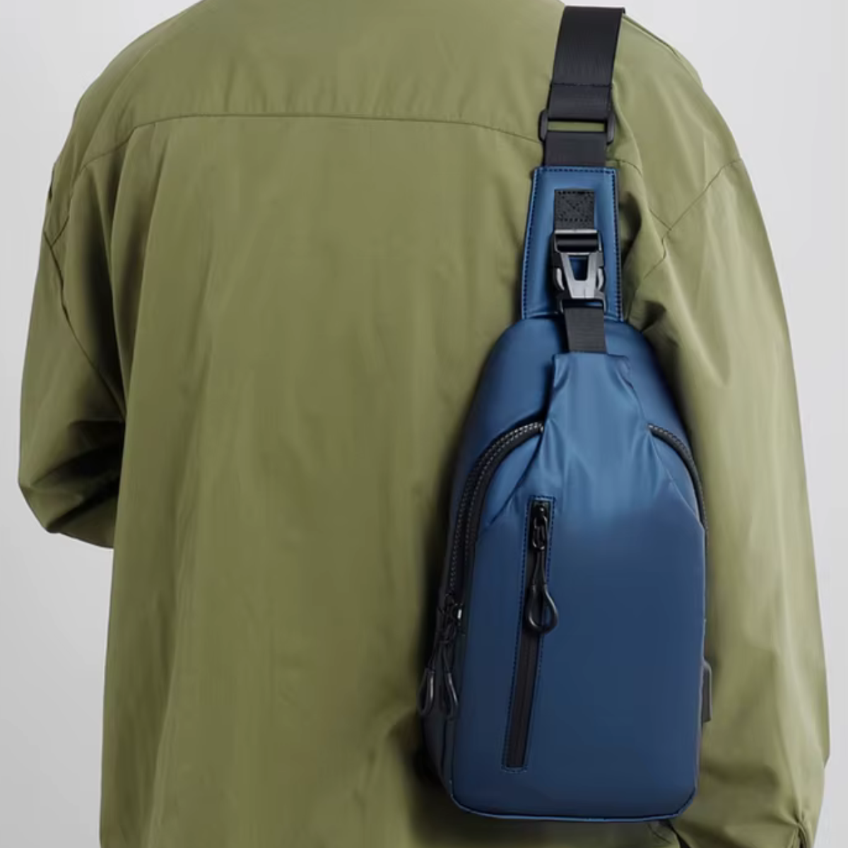 Stefano – Sacoche Bandoulière Homme Pratique avec Port USB