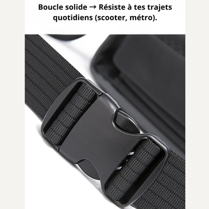 Vincenzo – Sacoche Banane Homme Compacte et Organisée