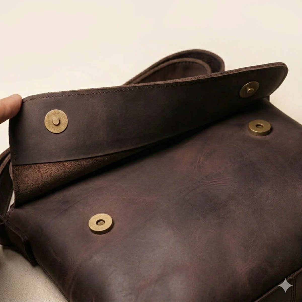Samuele – Sacoche Bandoulière Homme Cuir Souple et Élégante