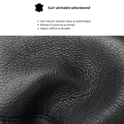 Felice – Sacoche Bandoulière Homme en Cuir Véritable pour Élégance et Durabilité