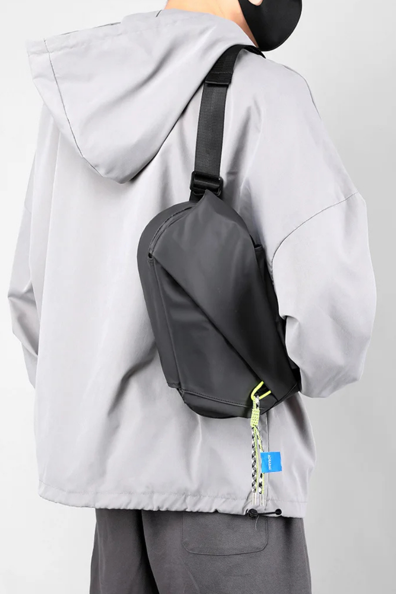 Ruggero – Sacoche Bandoulière Homme Grande Capacité pour Sport et Voyage