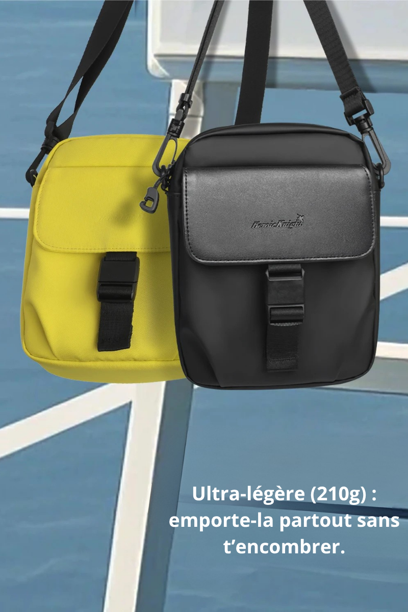 Silvano – Sacoche Bandoulière Homme Discrète pour Quotidien et Voyage