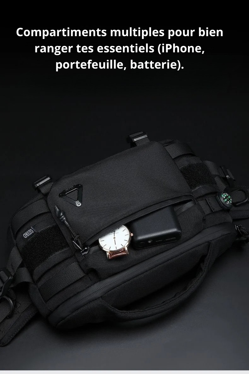 Beniamino – Sacoche Banane Homme Résistance