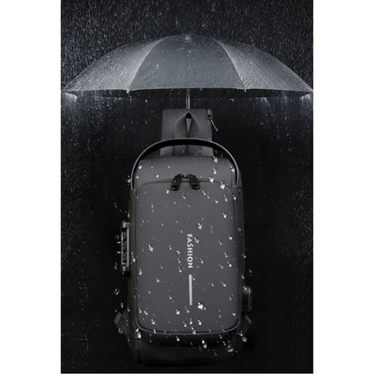 Aldo – Sacoche Bandoulière Homme Antivol et Sécurisée avec USB