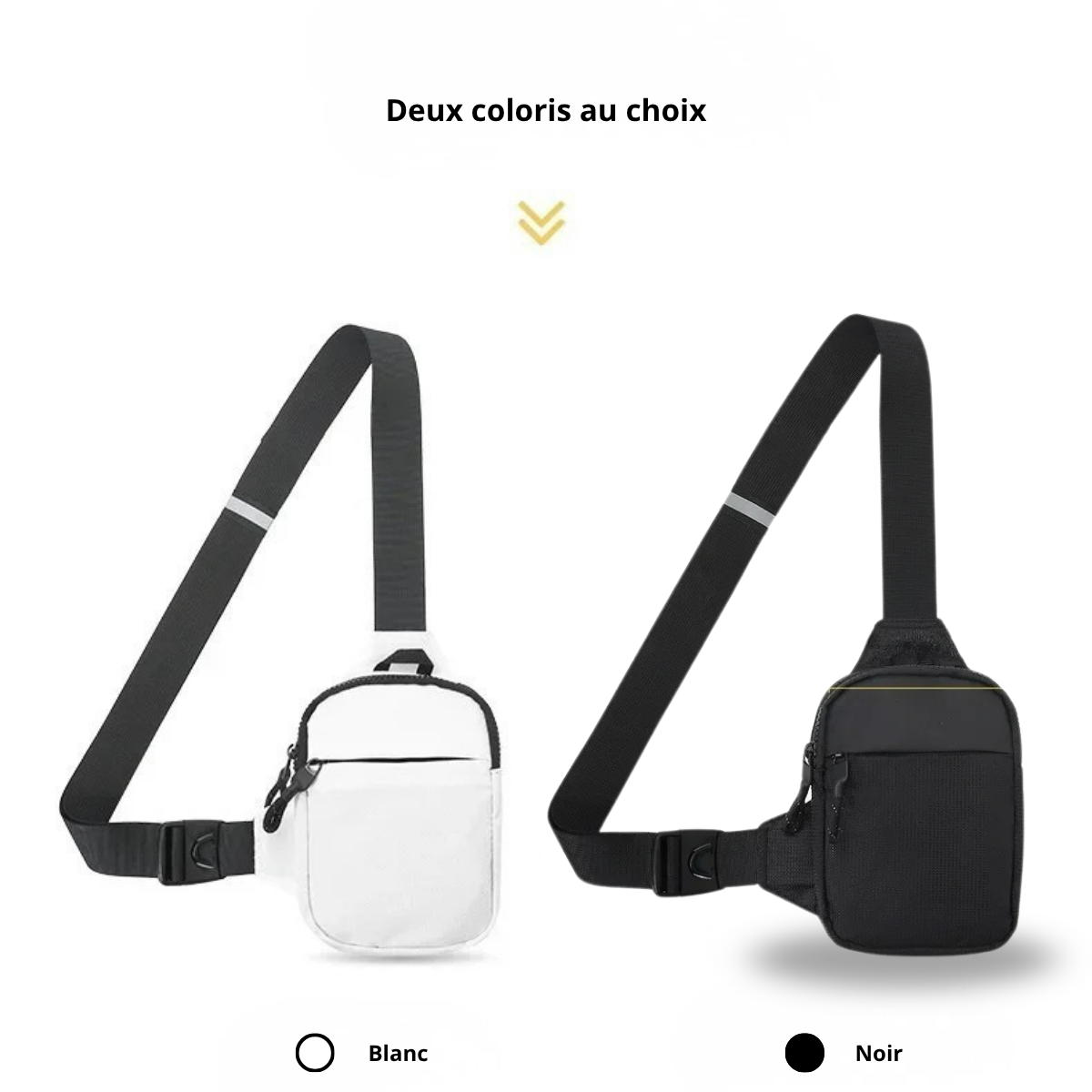 Daniele – Sacoche Bandoulière Homme Waterproof pour Liberté de Mouvement