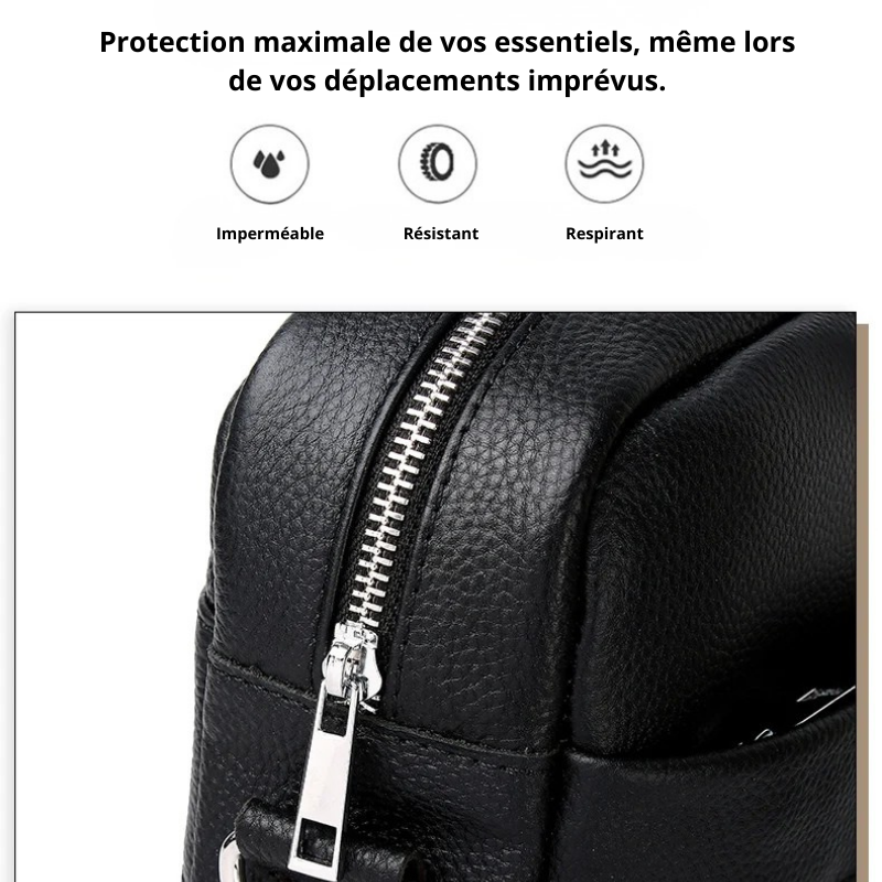 Raffaele – Sacoche Ordinateur Homme en Cuir Véritable