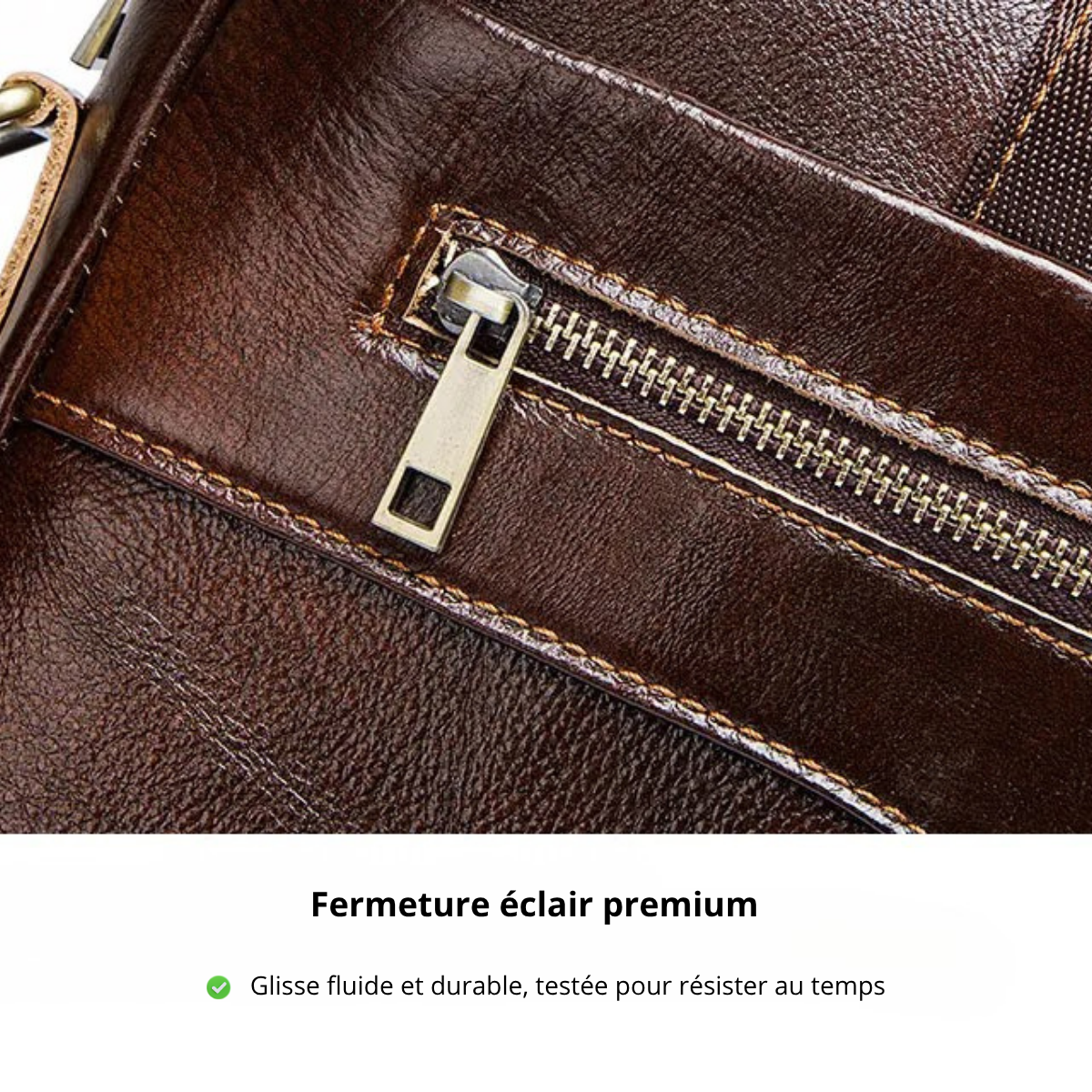 Marco – Sacoche Ordinateur Homme en Cuir Véritable