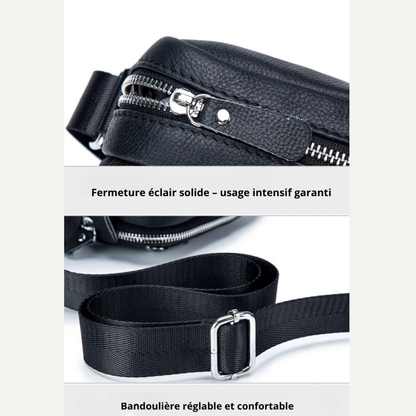 Patti – Sacoche Homme Cuir Compacte et Pratique