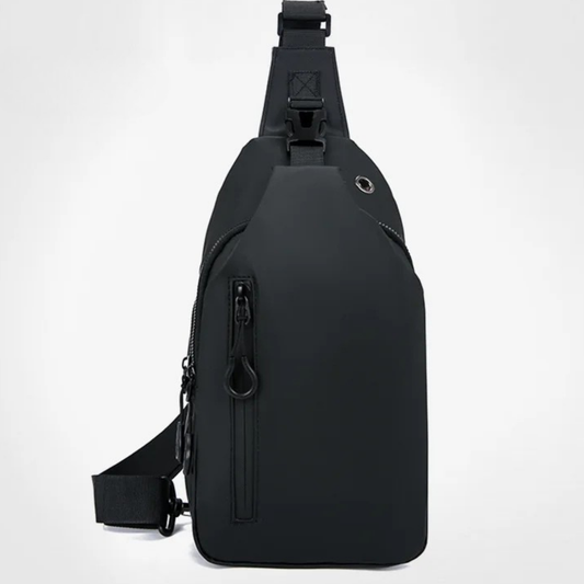 Gianni – Sacoche Bandoulière Homme Connectée avec Port USB