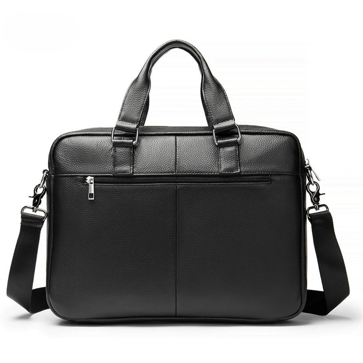Sebastiano – Sacoche Ordinateur Homme en Cuir Véritable Élégante et Professionnel