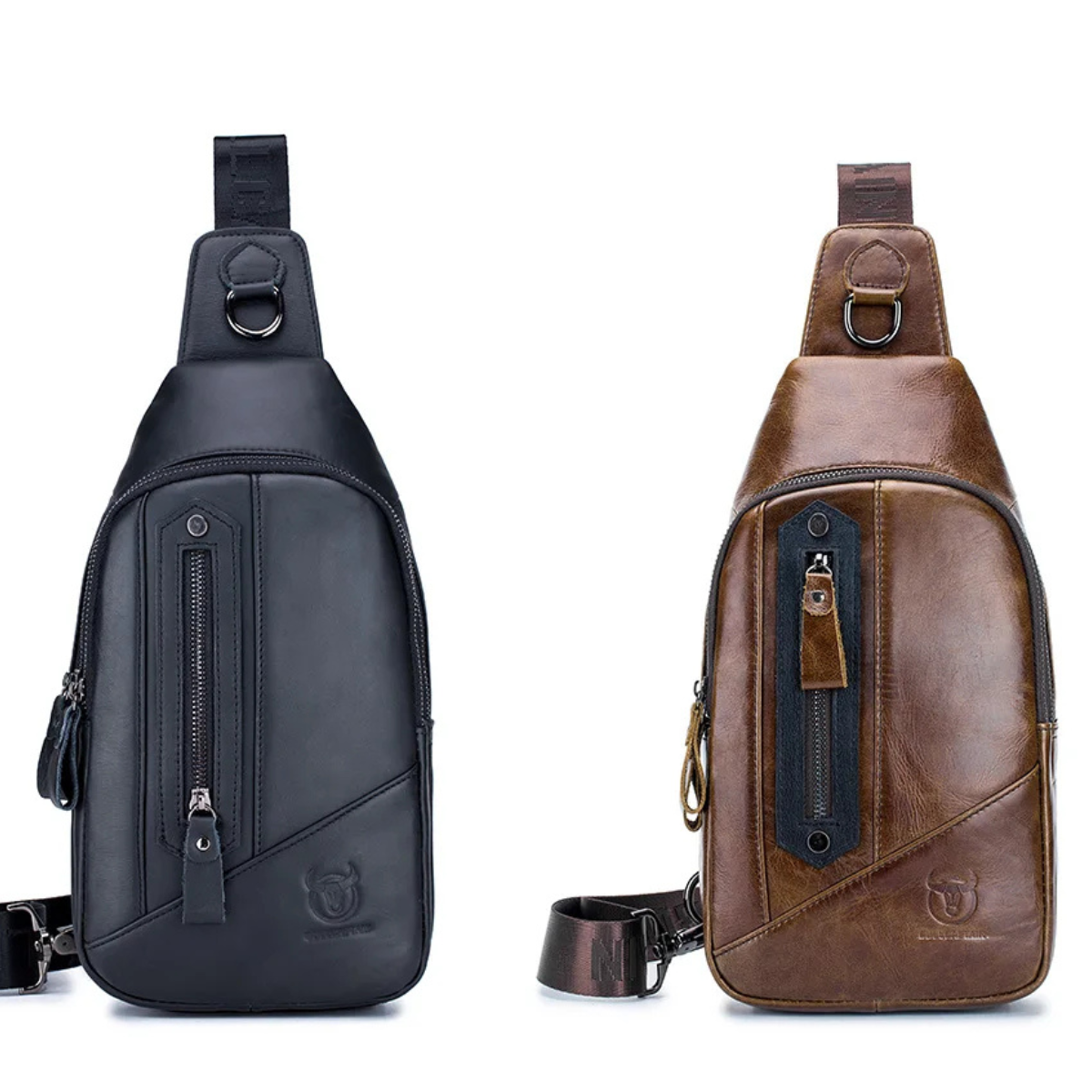 Salvatore – Sacoche Bandoulière Homme Multifonction en Cuir