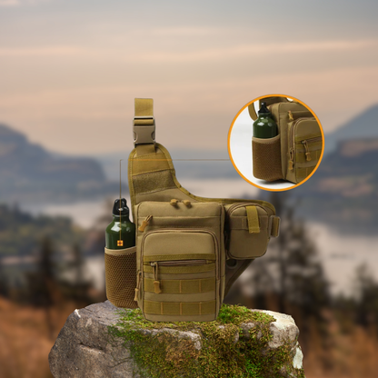 Cesare – Sacoche Bandoulière Homme Polyvalente pour Sport et Plein Air