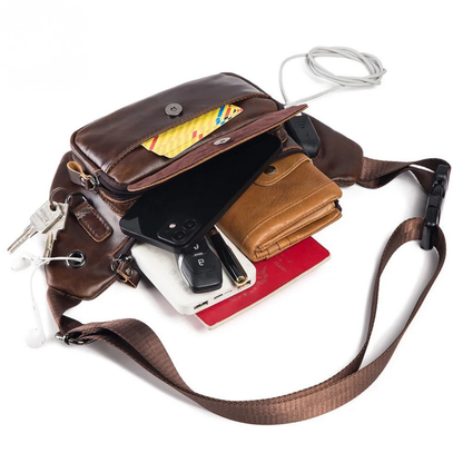 Placido – Sacoche Banane Homme Chic pour Voyage et Liberté