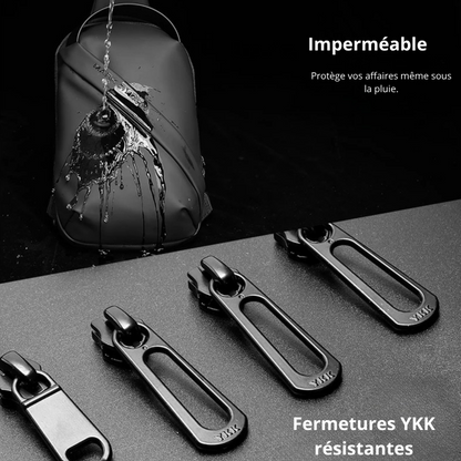 Renato – Sacoche Bandoulière Homme Confortable pour Ville et Moto