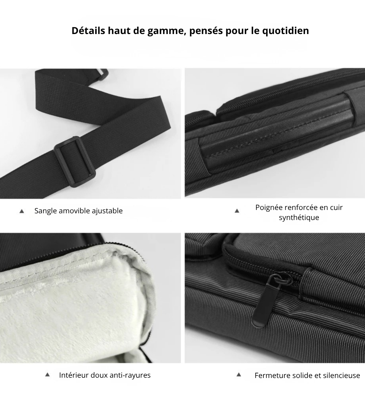 Eliseo – Sacoche Ordinateur Homme Compacte