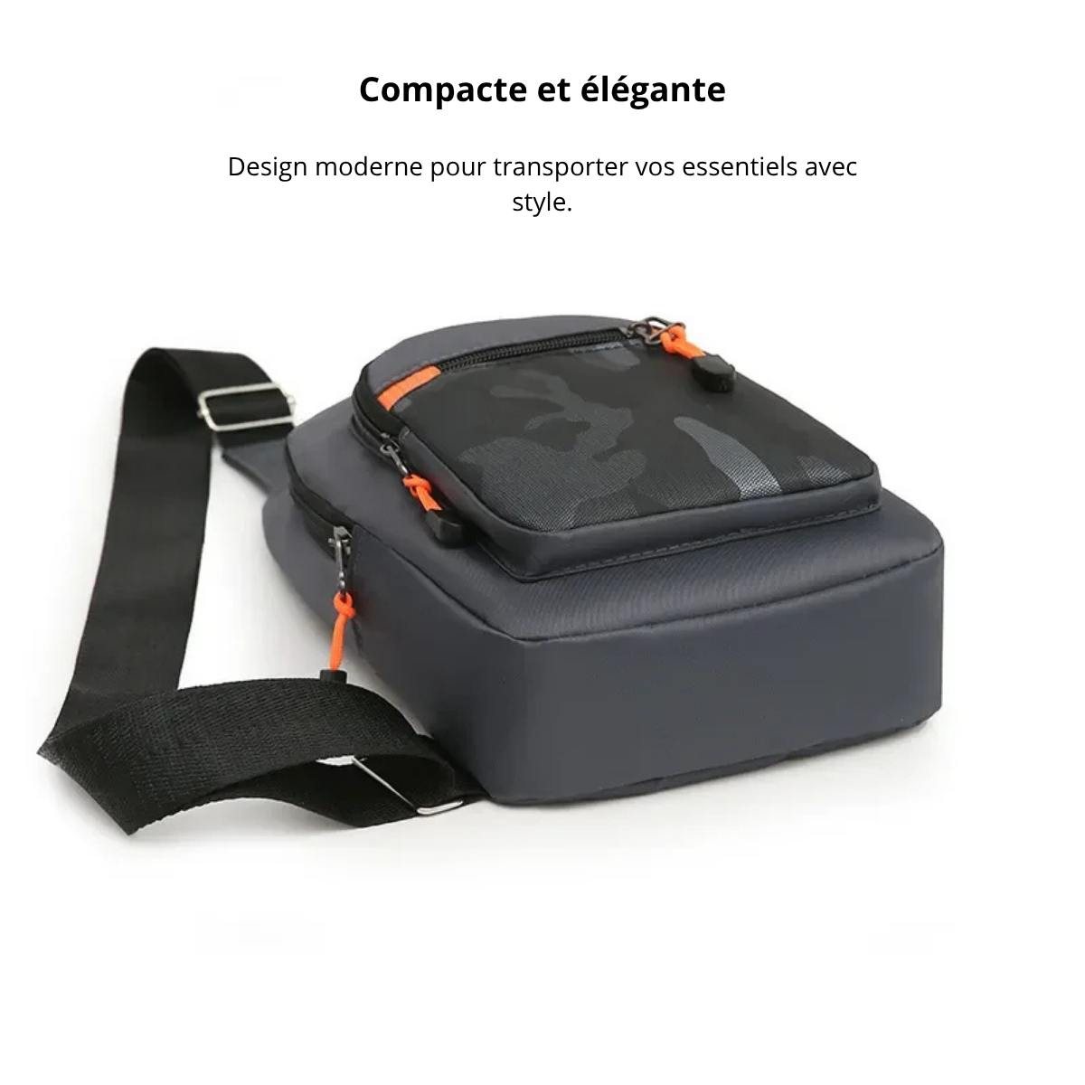 Alberto – Petite Sacoche Homme pour Mobilité et Loisirs