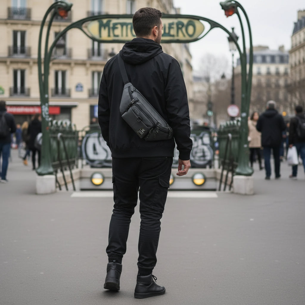 Nino – Sacoche Banane Homme Compacte et Libre