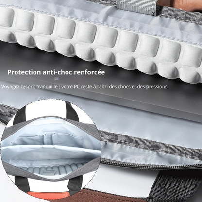 Mattéo – Sacoche Ordinateur Homme en Polyester Business