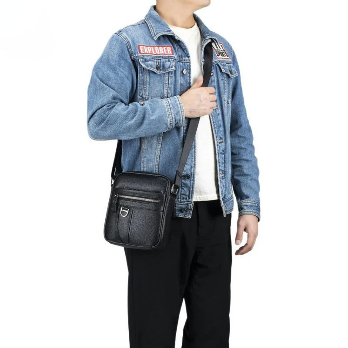 Patti – Sacoche Homme Cuir Compacte et Pratique