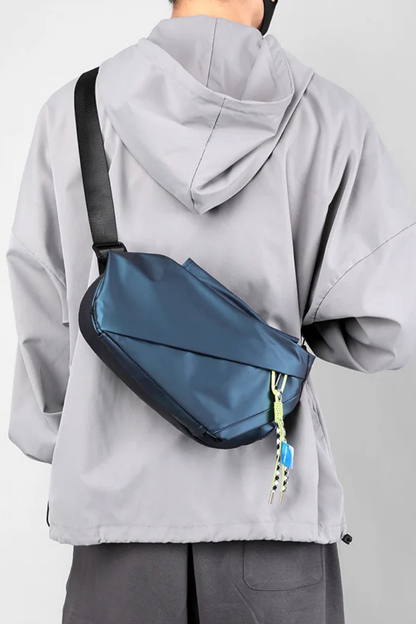 Ruggero – Sacoche Bandoulière Homme Grande Capacité pour Sport et Voyage