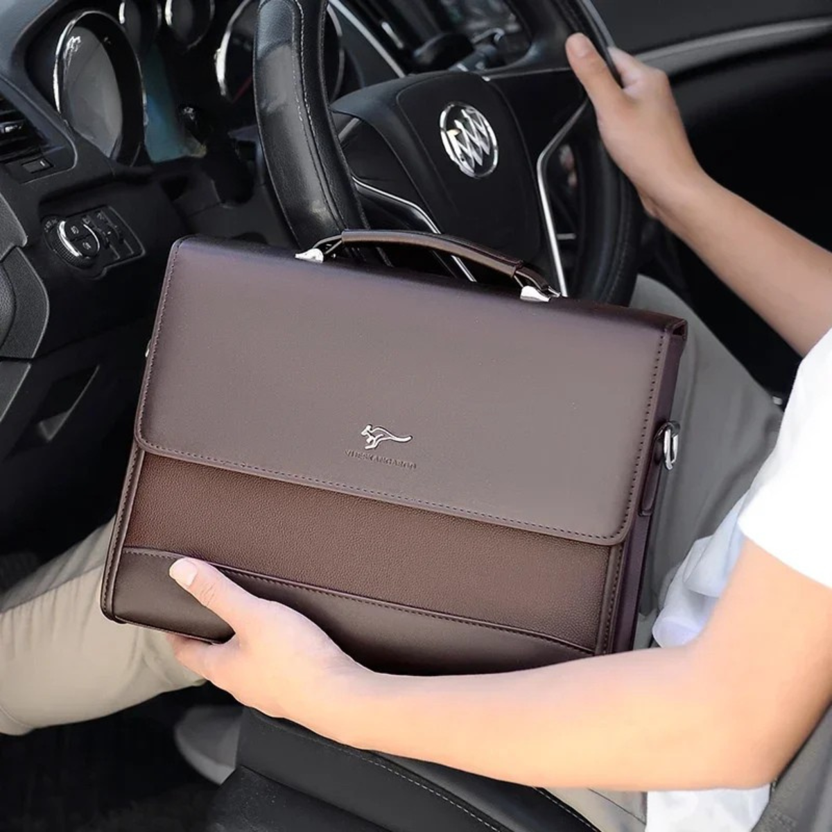 Léone – Sacoche Bandoulière Homme Travail