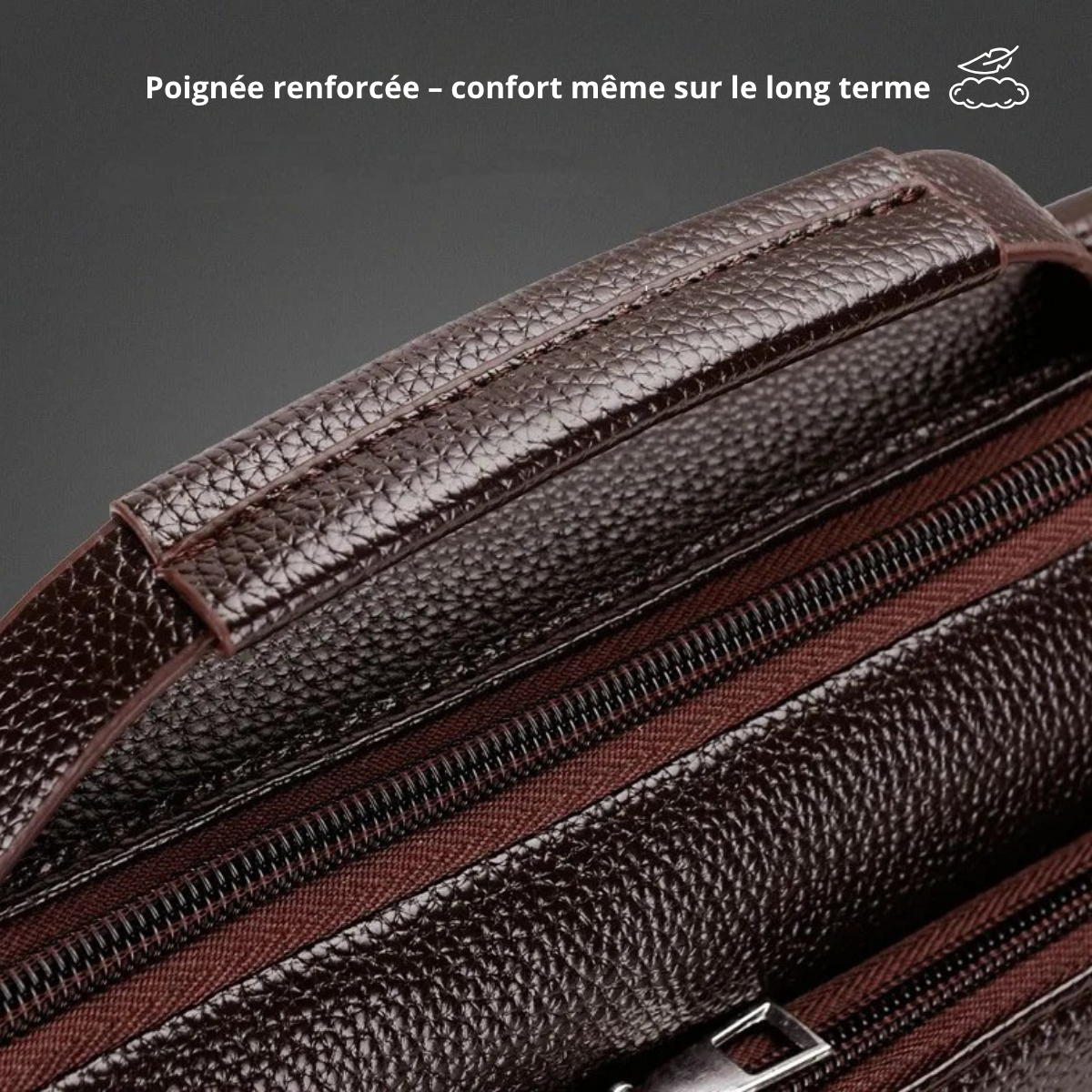 Mirco – Sacoche Homme Cuir Élégante et Imperméable