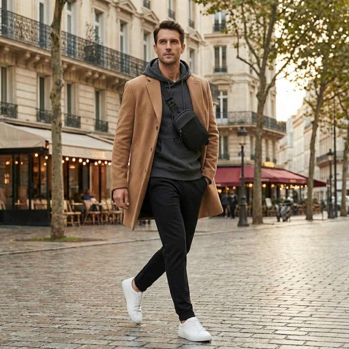 Daniele – Sacoche Bandoulière Homme Waterproof pour Liberté de Mouvement