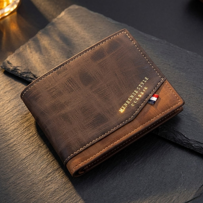 Portefeuille pour homme en cuir