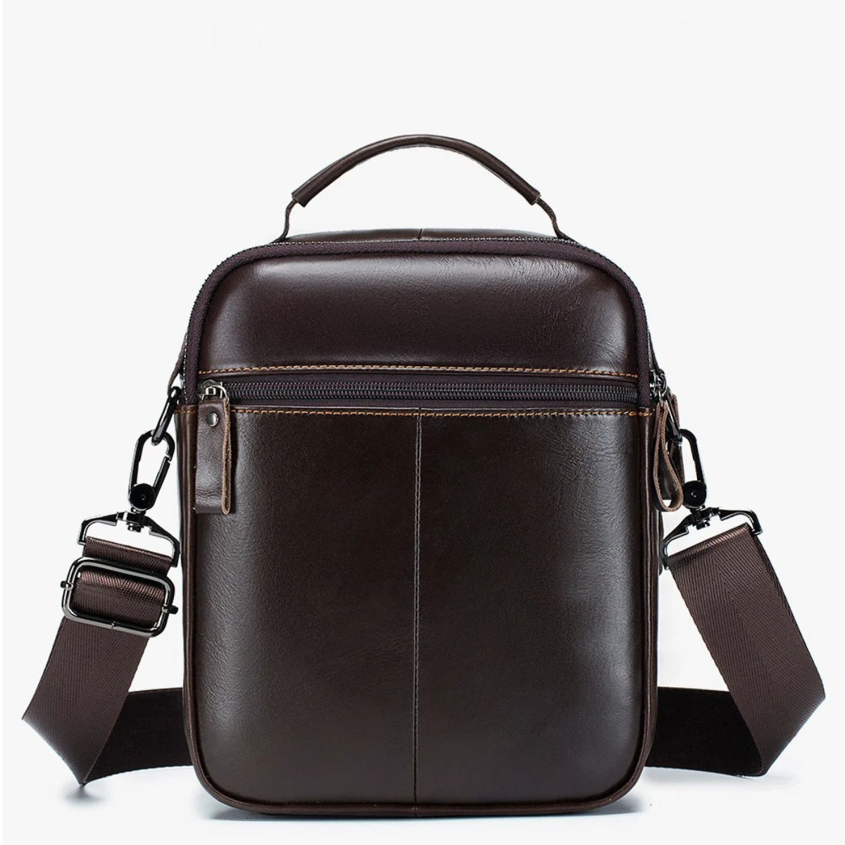 Paolo – Sacoche Bandoulière Homme Stylée en Cuir Rétro