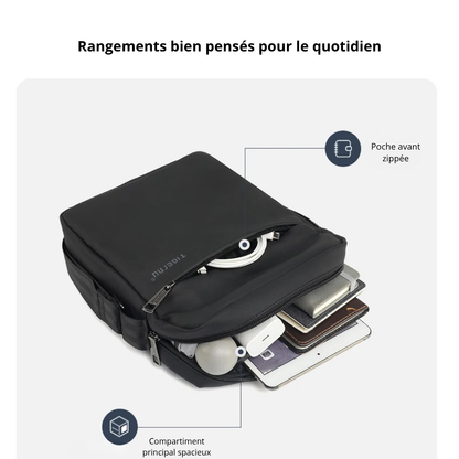 Gasparo – Petite Sacoche Homme Étanche et Élégante pour iPad