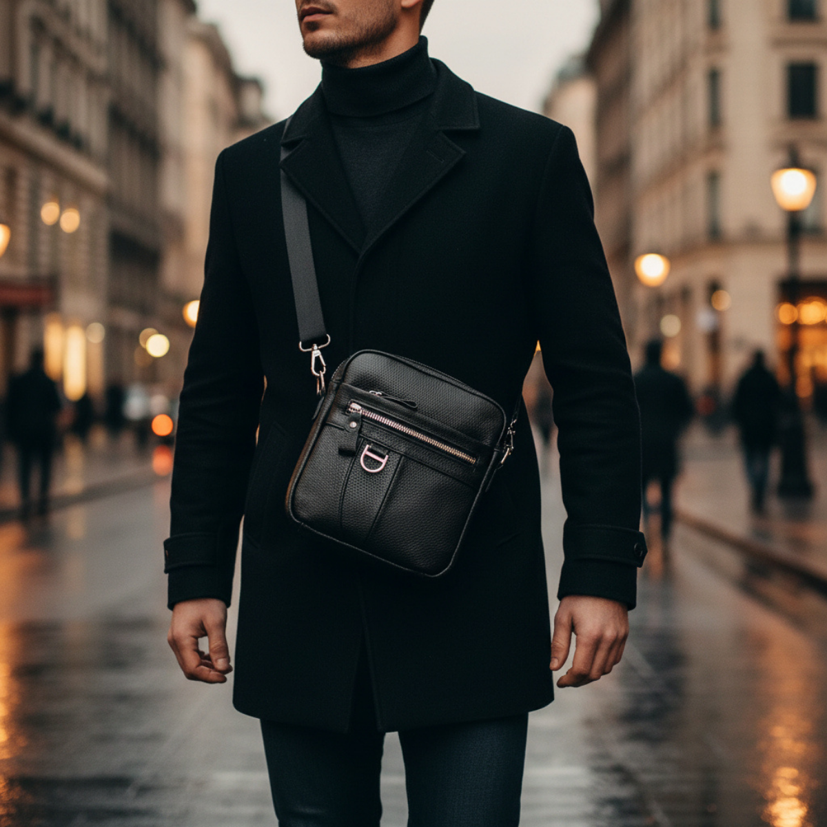 Patti – Sacoche Homme Cuir Compacte et Pratique