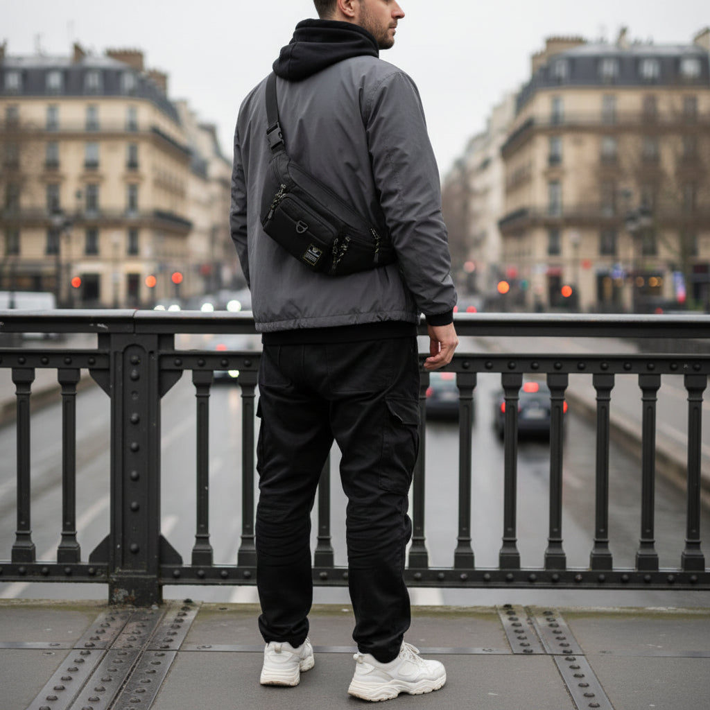 Nino – Sacoche Banane Homme Compacte et Libre